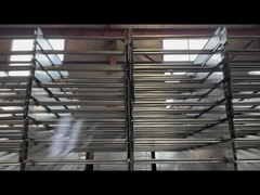 ตะเบียงติดผนังกันไฟ ถังสายเคเบิลเคลือบเงิน