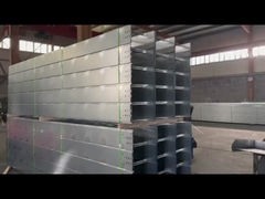 เงินบันไดประเภทเคเบิลเทรย์บิด Tees สะพานสําหรับความทนทานต่อการกัดสนองและความทนทานต่อไฟ