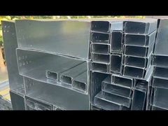 โฟกซิเบิลที่กําหนดเอง Radius Bending Hot Dip Gi Cable Tray สําหรับความจุขนาดกลาง