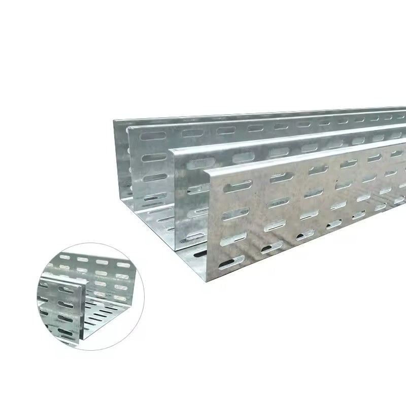 โฟกซิเบิลที่กําหนดเอง Radius Bending Hot Dip Gi Cable Tray สําหรับความจุขนาดกลาง