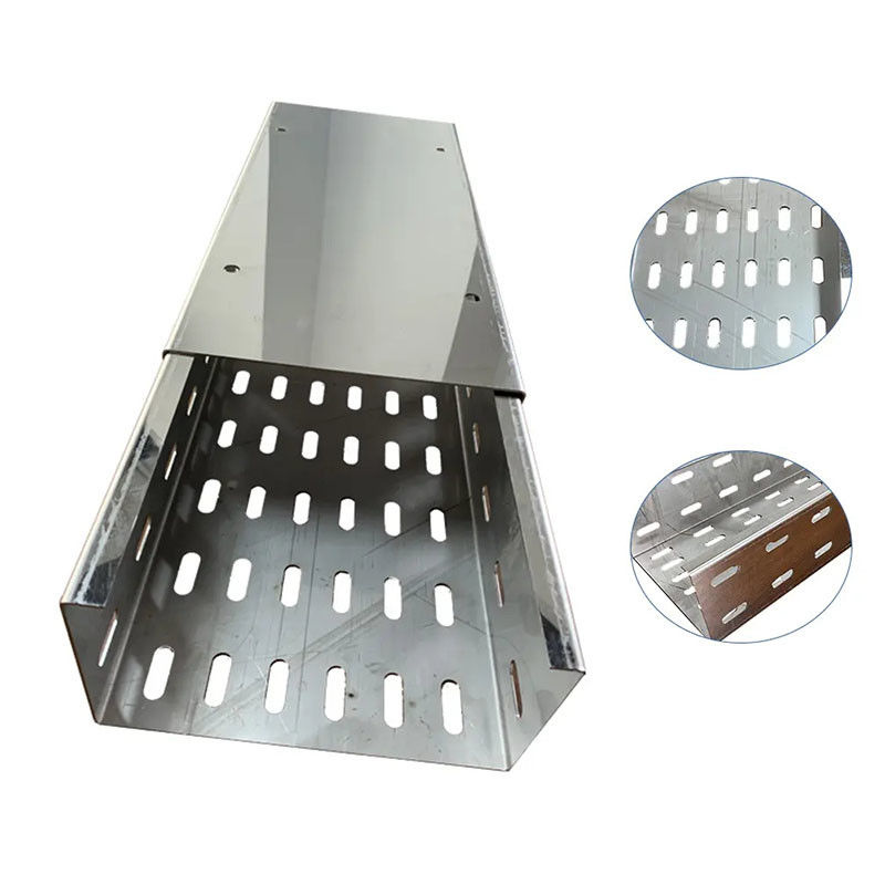 สแตนเลส Hot Dip Galvanized Cable Tray ระยะโค้งที่กําหนดเองสําหรับการสนับสนุนที่แข็งแกร่งและยืดหยุ่น
